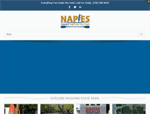 Tablet Screenshot of naplesbeachadventures.com